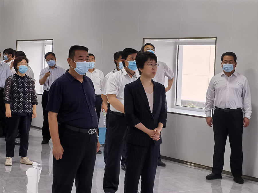 山東維爾康佰餃匯食品有限公司接受“檢閱”