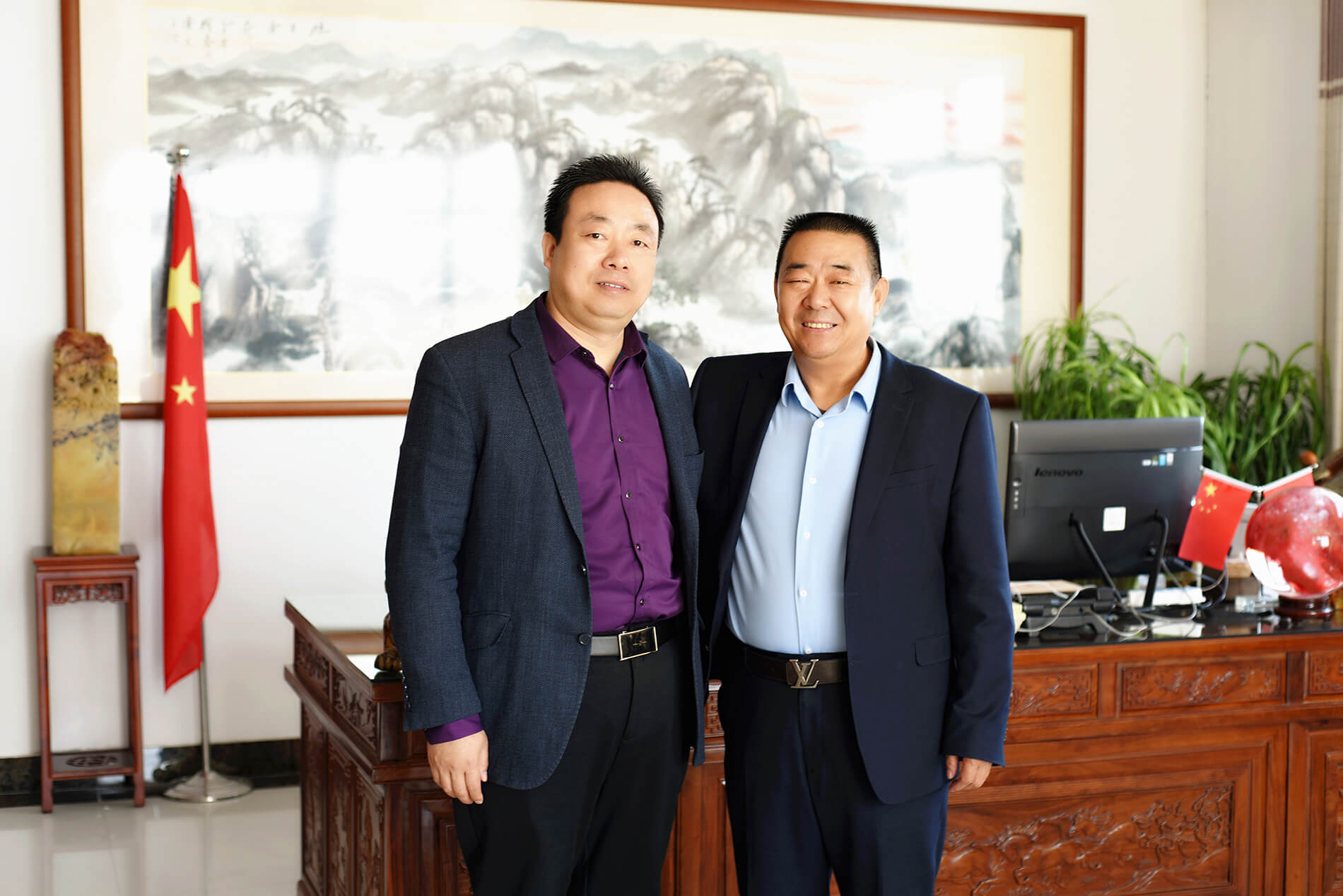 省汽配商會常務(wù)副會長倪付慶來集團(tuán)參觀考察